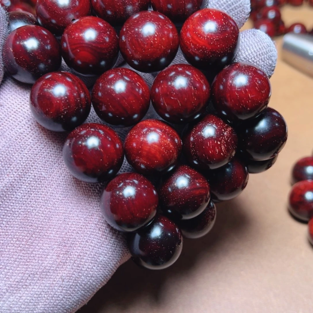 小叶紫檀手串/手链2.0小满金星帝王泥头货