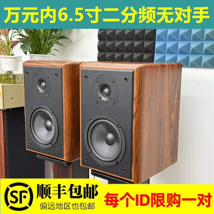 扬子德国电声高保真6.5寸无源音箱二分频发烧音响立体声高端音响