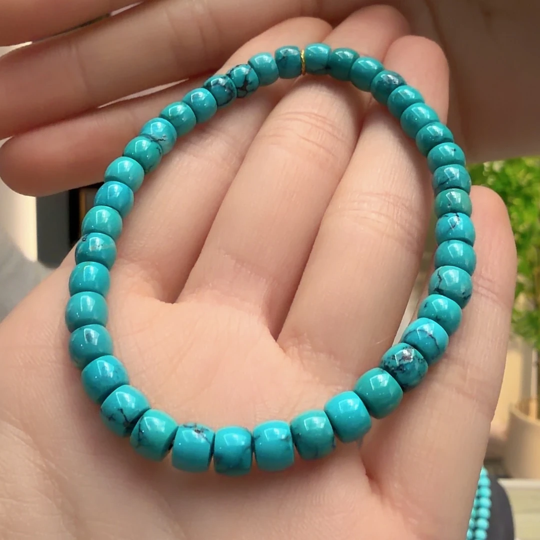 绿松石未镶嵌颈饰