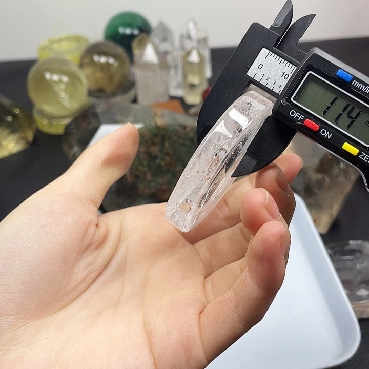 珠宝半成品芙蓉石未镶嵌363水晶石