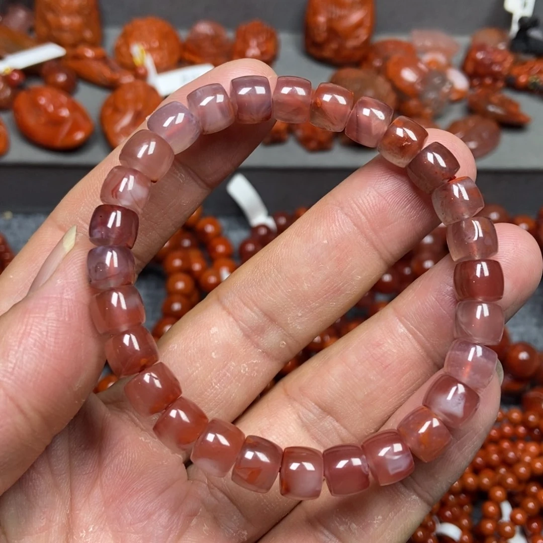 南红玛瑙手串未镶嵌8mm