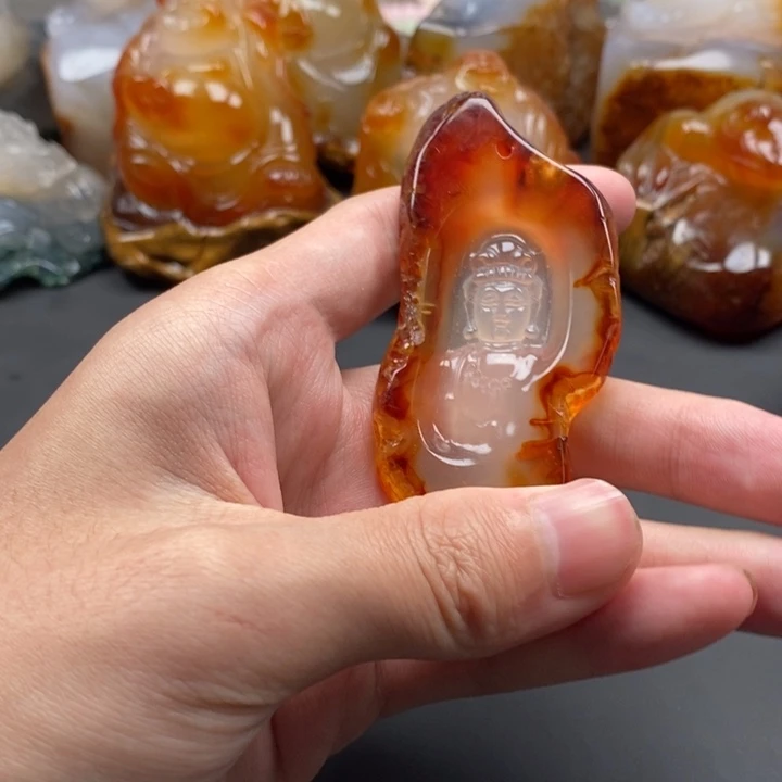 玛瑙/玉髓未镶嵌颈饰玛瑙