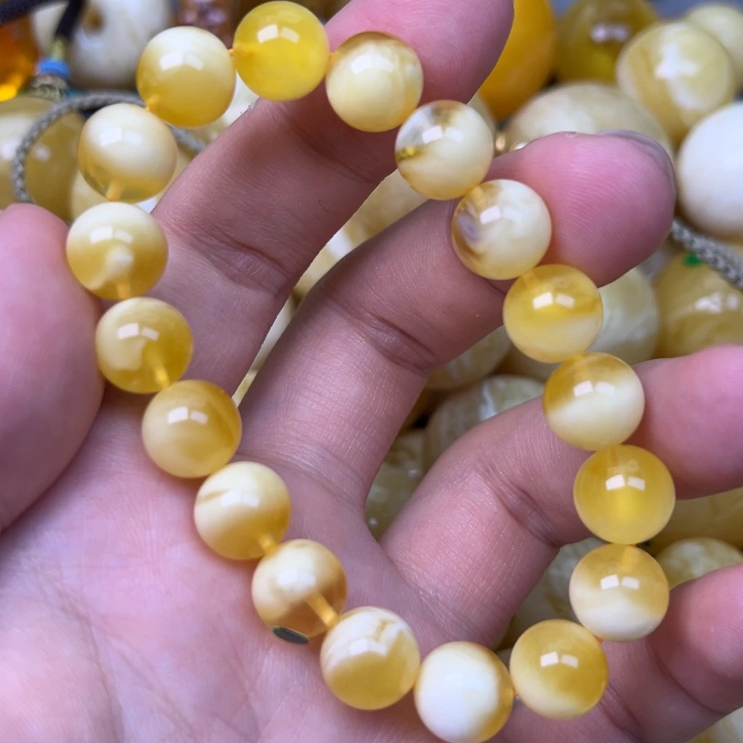 裸石蜜蜡未镶嵌！