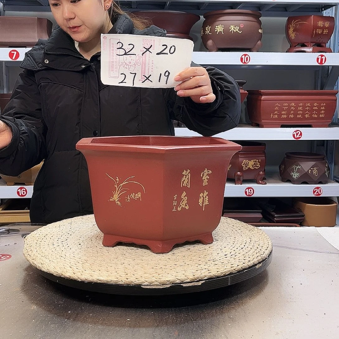 花盆紫砂紫砂花盆