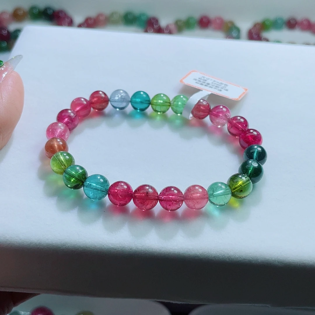 手链未镶嵌碧玺7.8mm左右