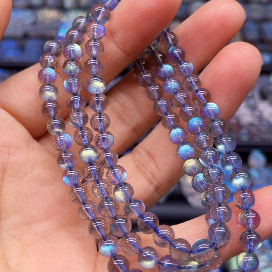 长石手串未镶嵌5.3左右