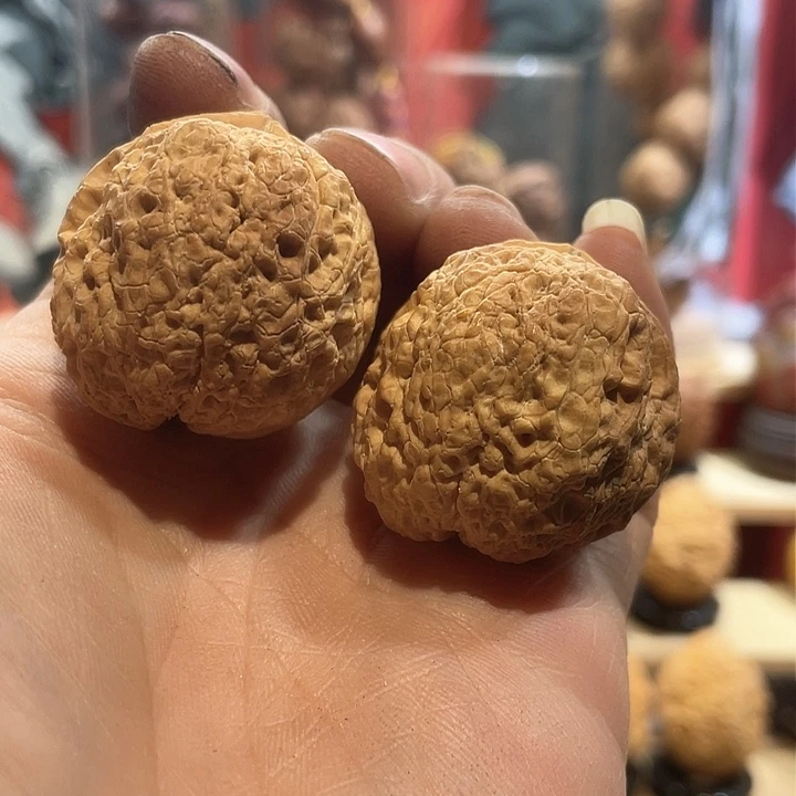 文玩核桃把件无*云铁21