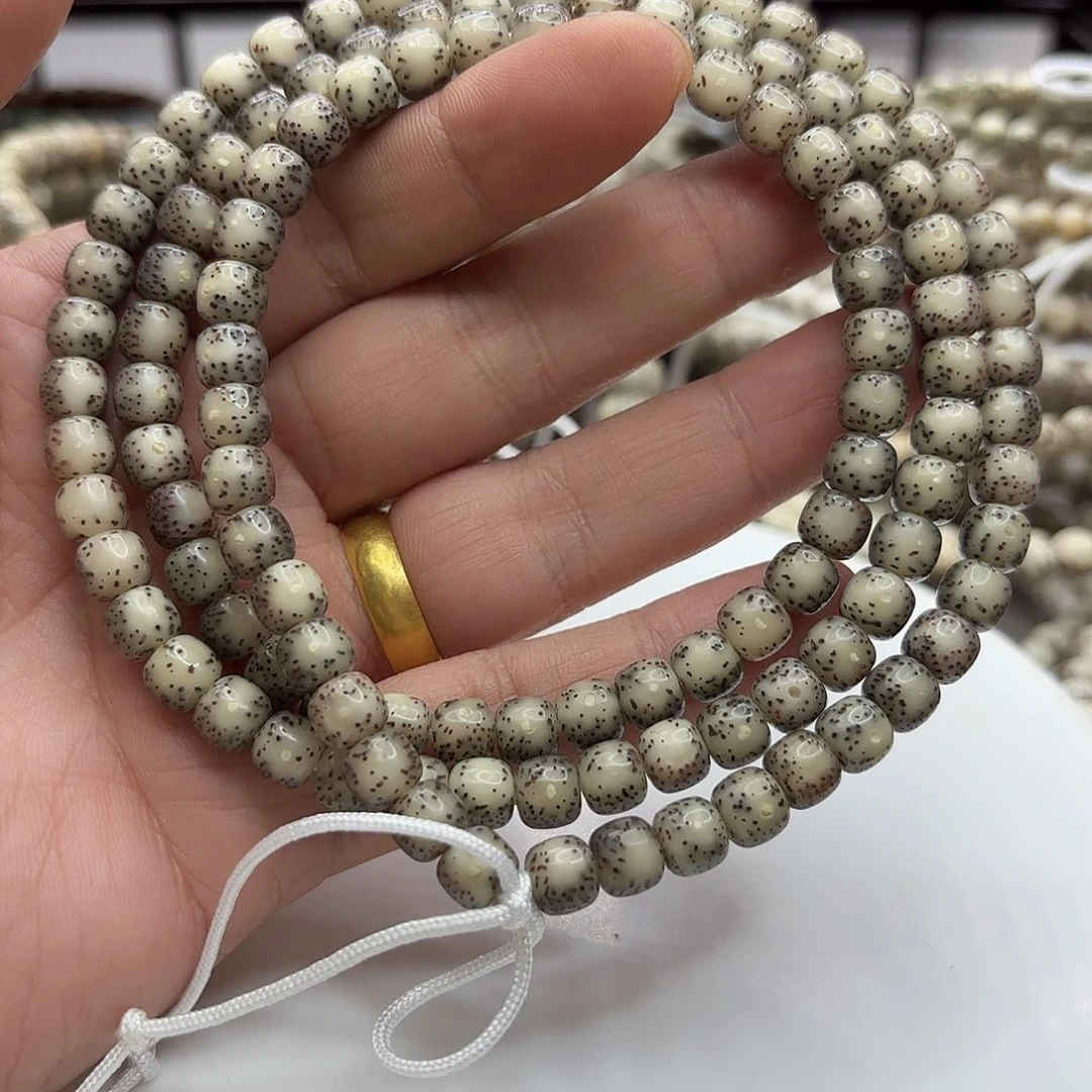 星月菩提吊坠76水晶果冻大留白