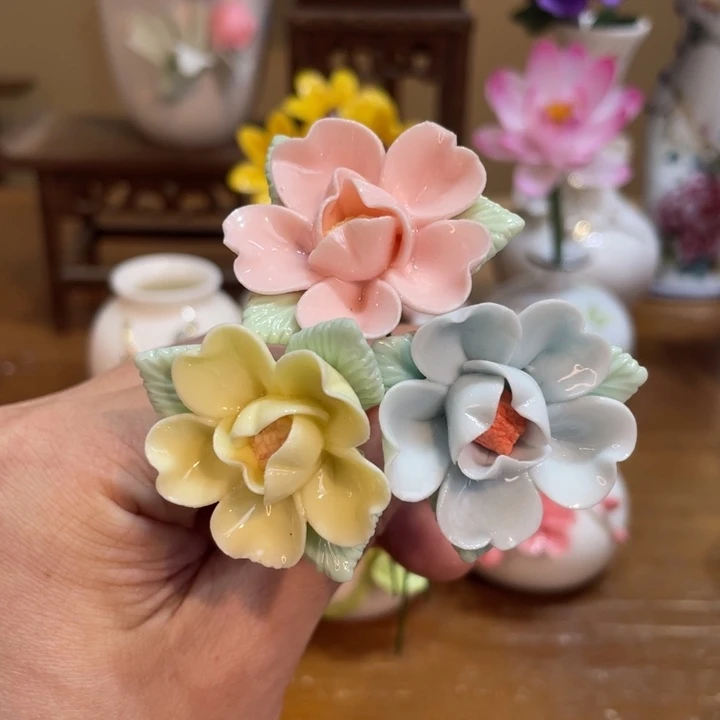摆件手工精致花瓶摆件