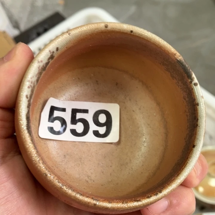 柴烧茶具茶杯大放漏