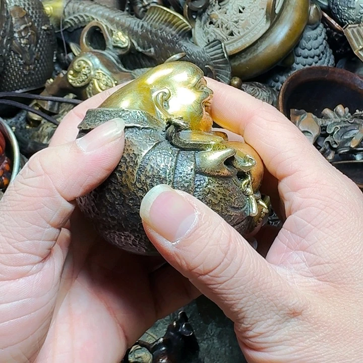 铜器摆件收收藏藏