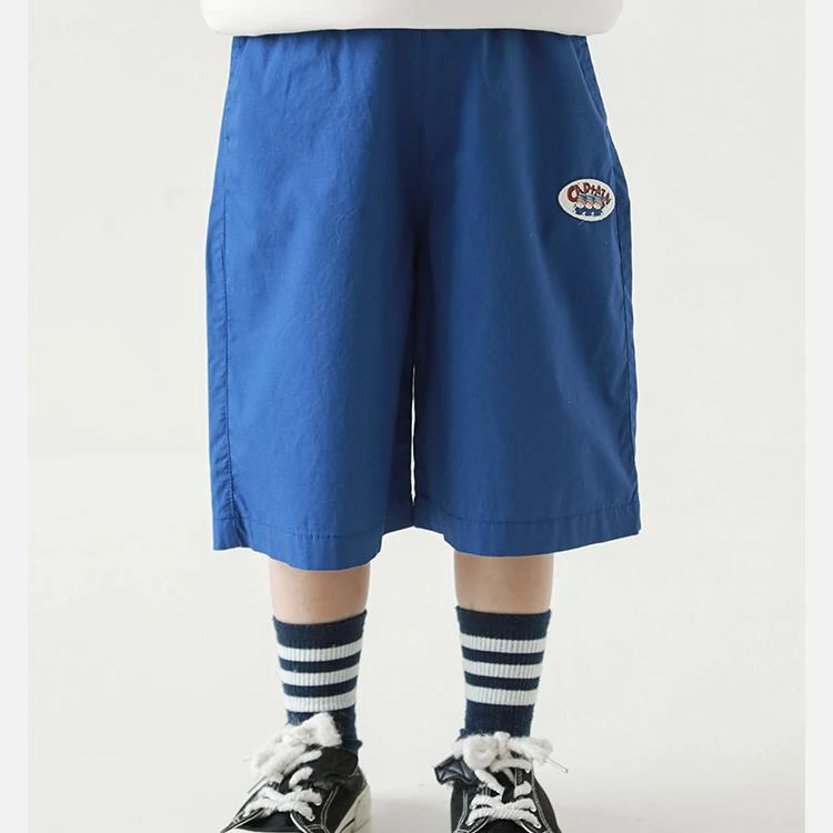 YOEHYAUL/幼悠夏贰波【精致刺绣】潮童梦想航海家系列短裤GN5859
