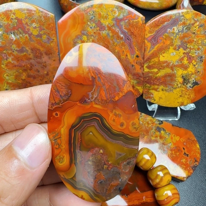 岁***好玛瑙/玉髓首饰未镶嵌