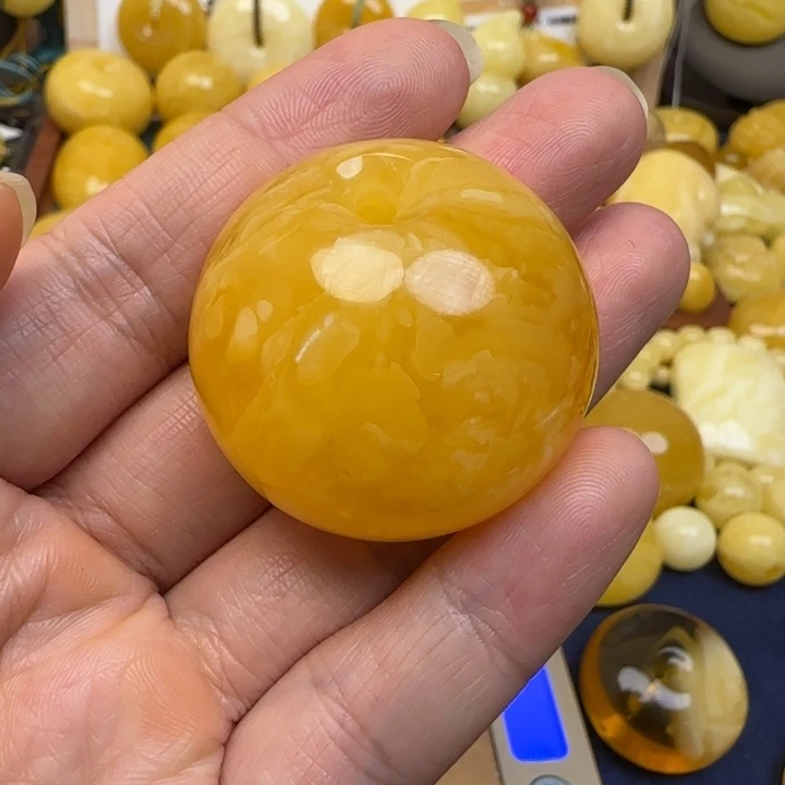 蜜蜡未镶嵌颈饰天然蜜蜡