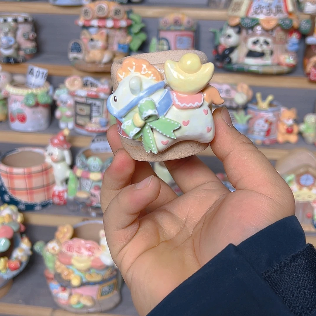 R****老梧家的手工多肉花盆