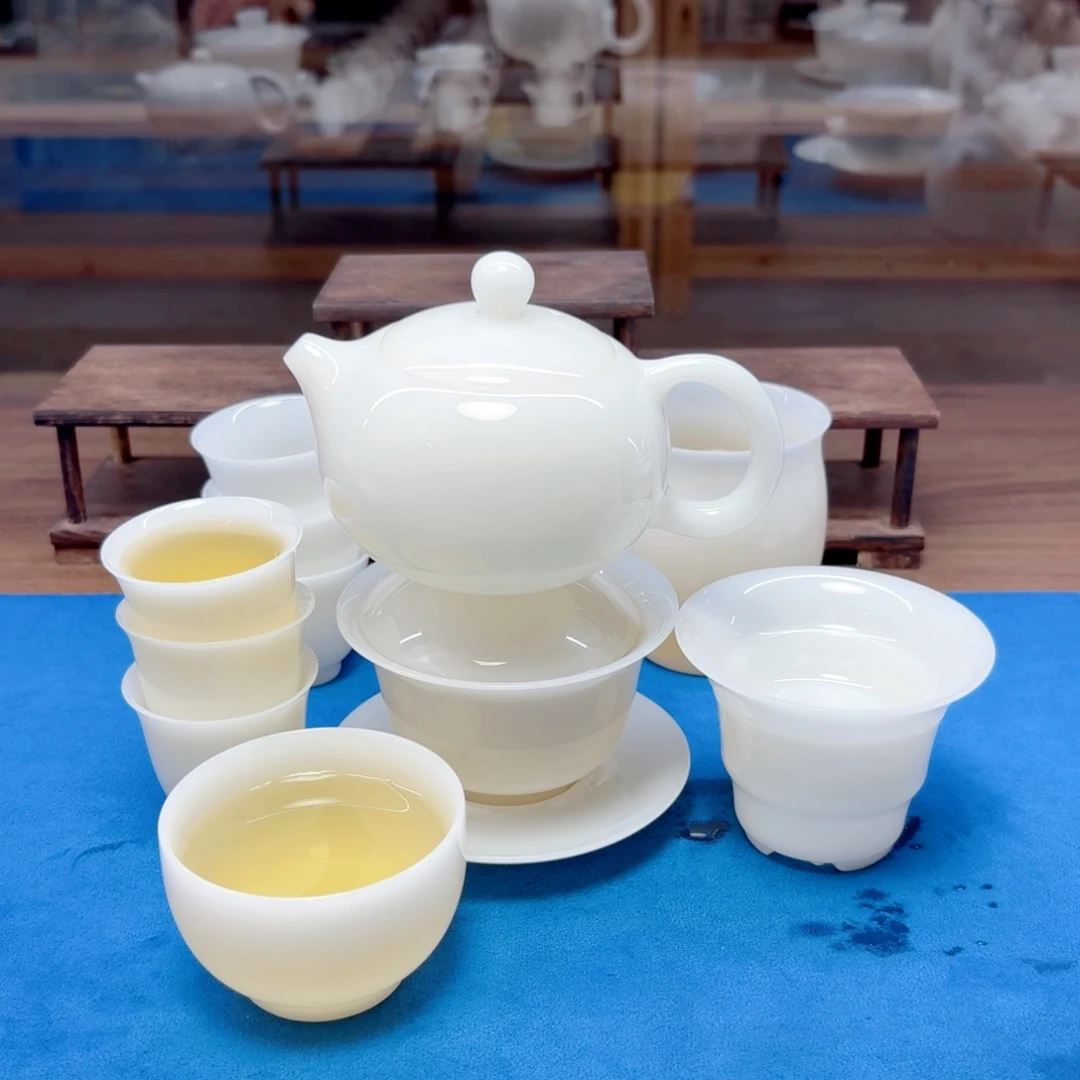 璞玉冰种瓷都陈厂长茶具工厂