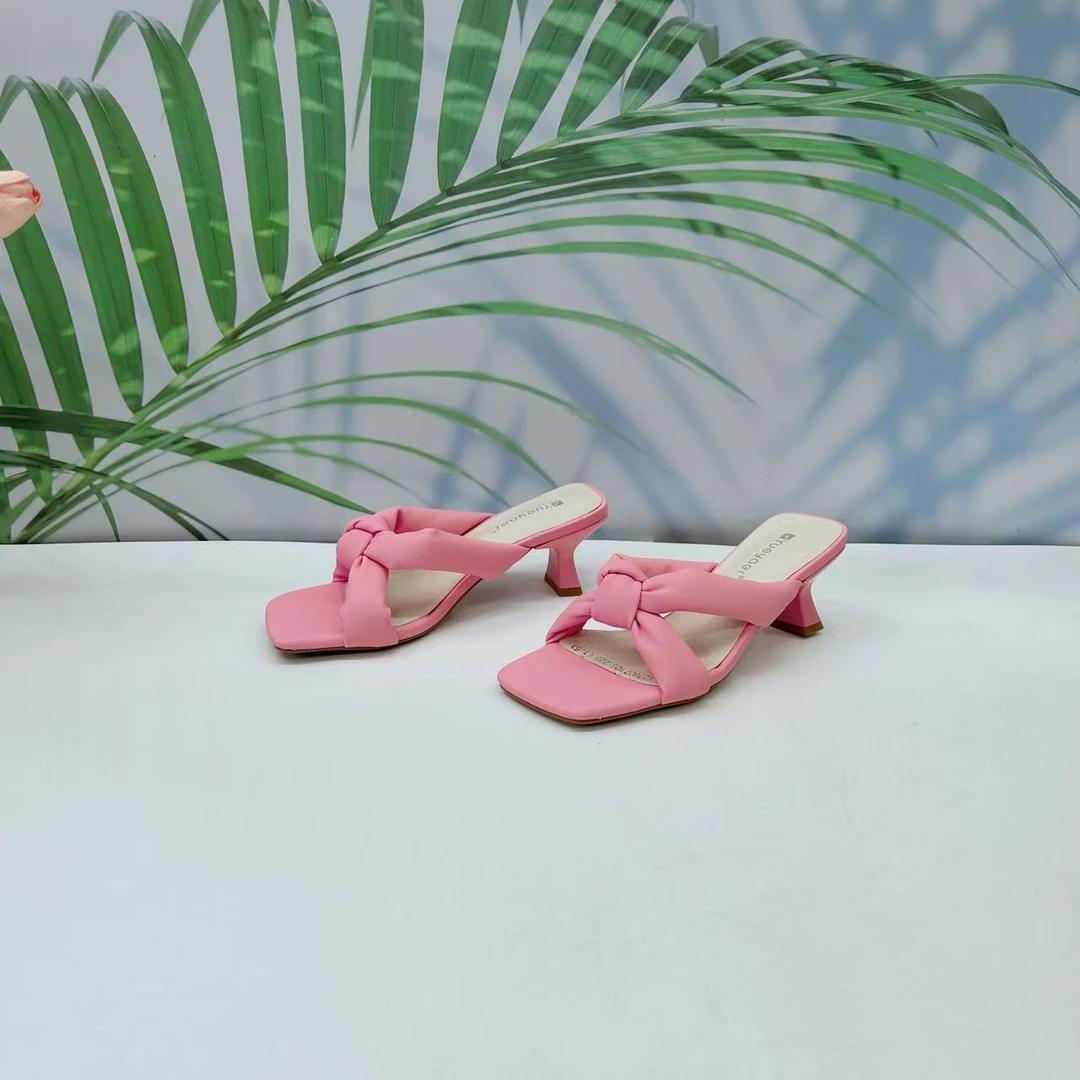 小强家女鞋 芽儿家新款百搭女凉鞋（Y779-30-1）（W35AYV2760710S）