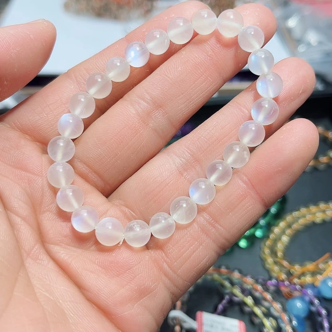 水晶手链未镶嵌蓝月光7+