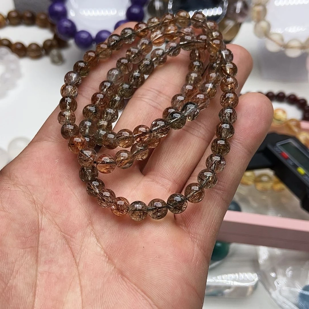 水晶手链未镶嵌?**?默认微瑕