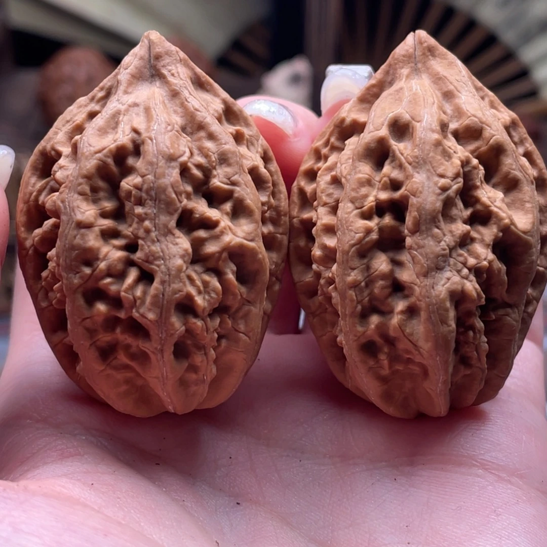 吊坠文玩核桃楸刀鱼54磕尖