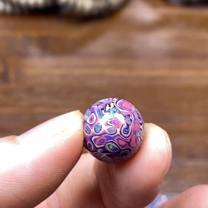 大漆工艺品散珠1.2欧3号色