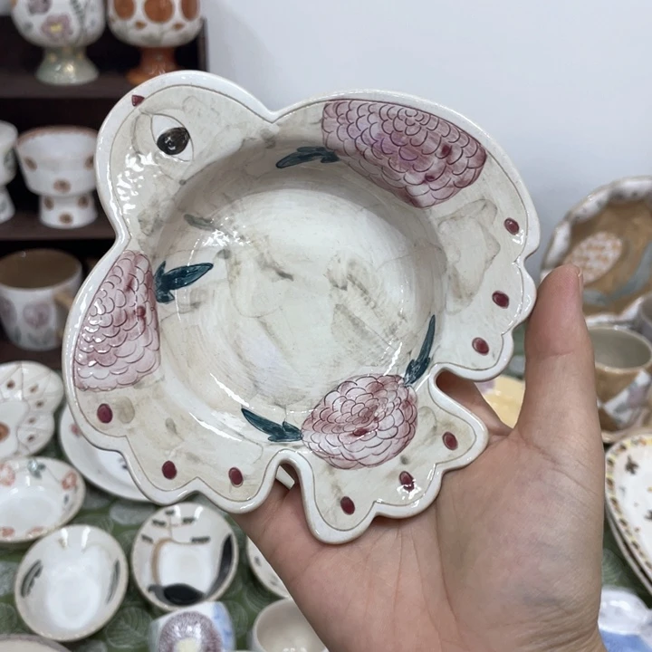 瓷片景德镇手工陶瓷杯完品