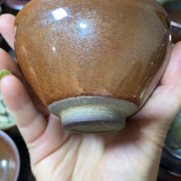 茶盏建阳建盏微瑕束口