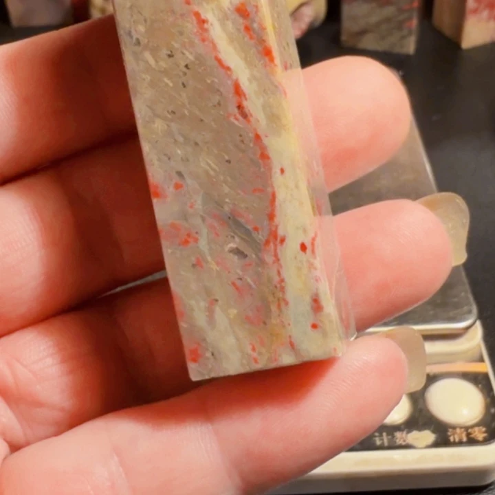 雪***狐昌化石昌化鸡血石