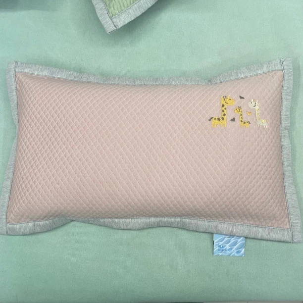 凉感豆枕头枕套小号双面用