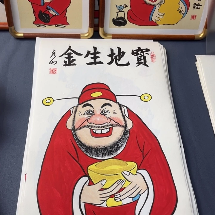 国画禅意画纯手工作品