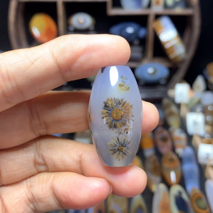 玛瑙/玉髓颈饰未镶嵌蜜*