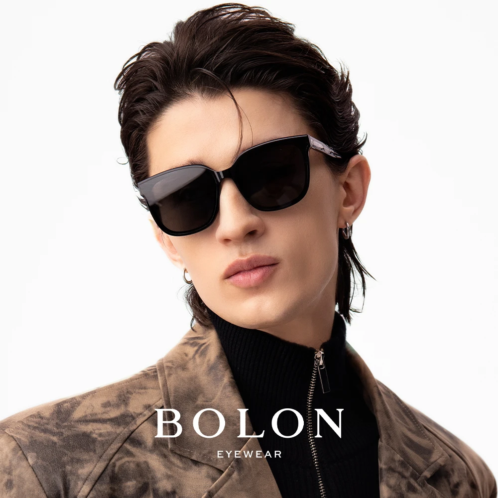 BOLON暴龙眼镜防晒遮阳偏光美拉德简约太阳镜女拍照墨镜男BL3185