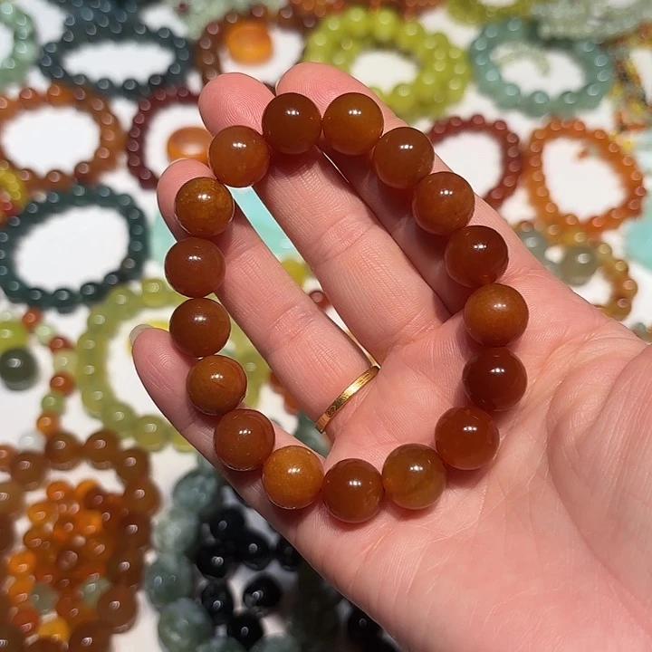 蛇纹石玉未镶嵌手串