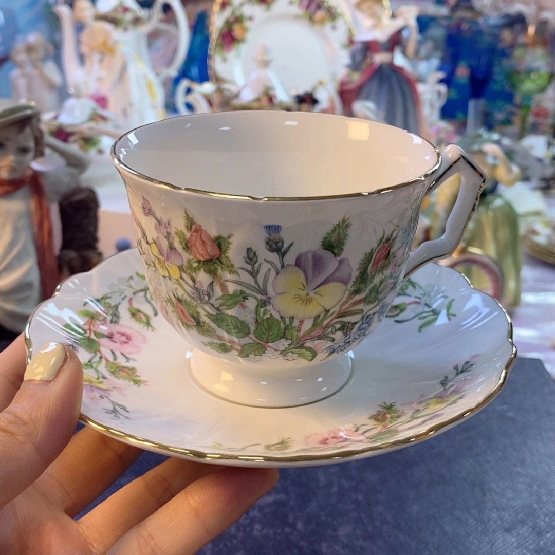 瓷器欧瓷咖啡杯水晶杯