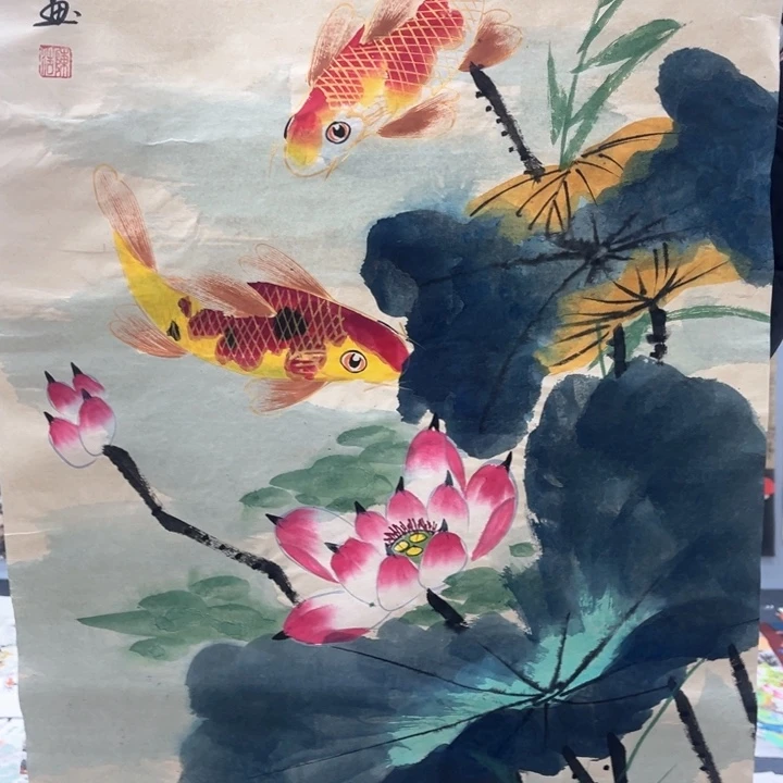 国画我的心好痛啊我的心真的好痛啊好痛啊好痛