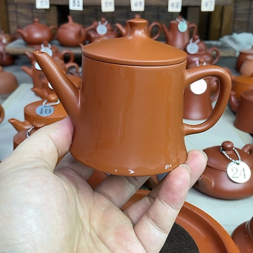 【闪购商品】茶壶朱泥125cc000000000000000
