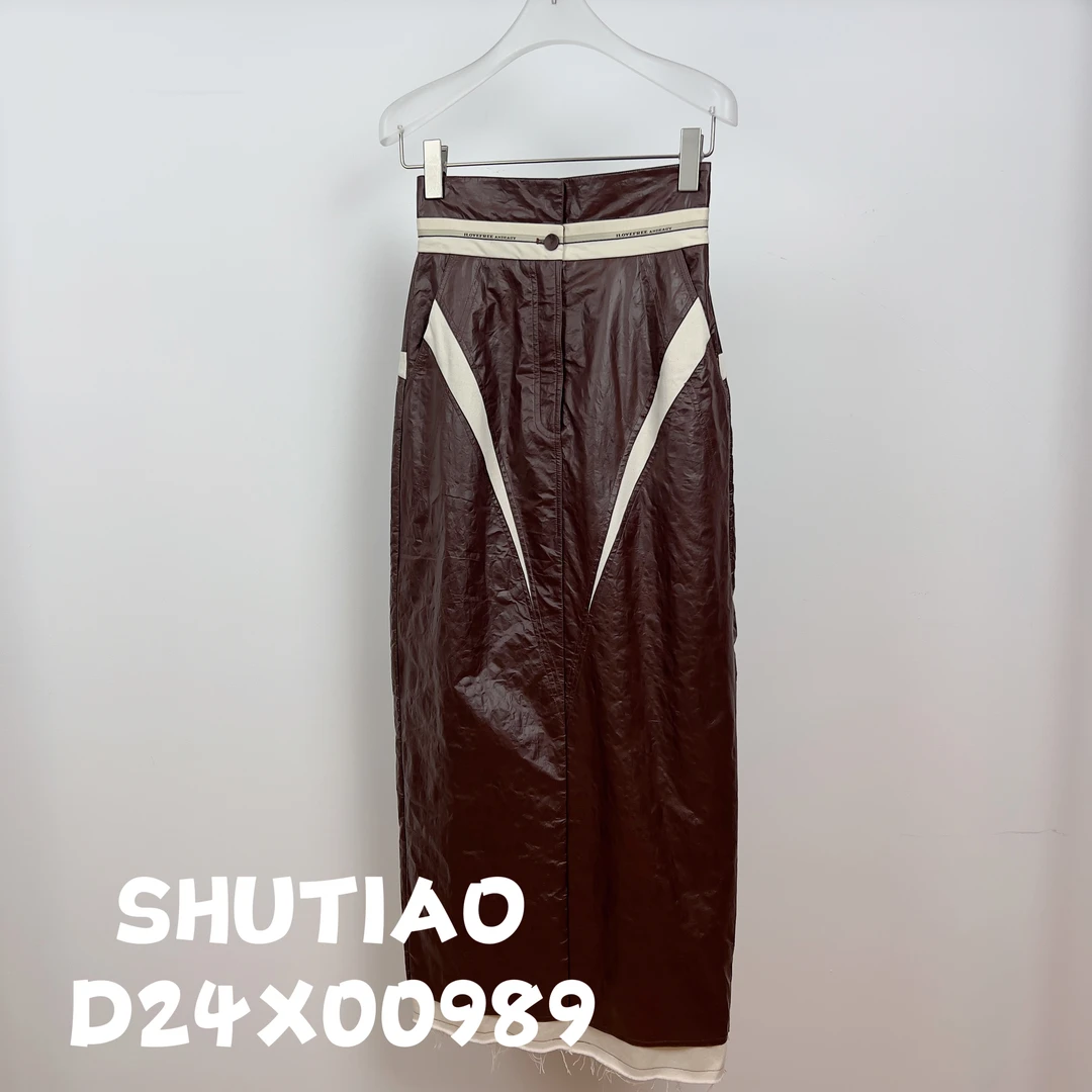 【SHUTIAO】2024秋冬：新款小众设计款裙子D24X00989