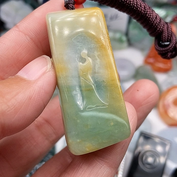 未镶嵌挂件翡翠翡翠