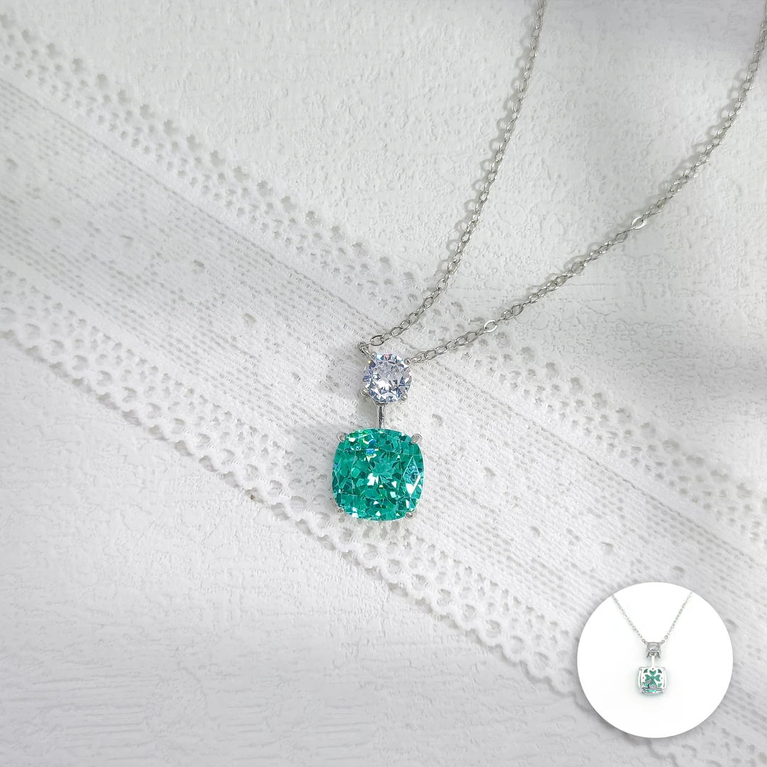 铜合金项链 WHSM-006643【海心凝波】项链气质小众百搭时尚