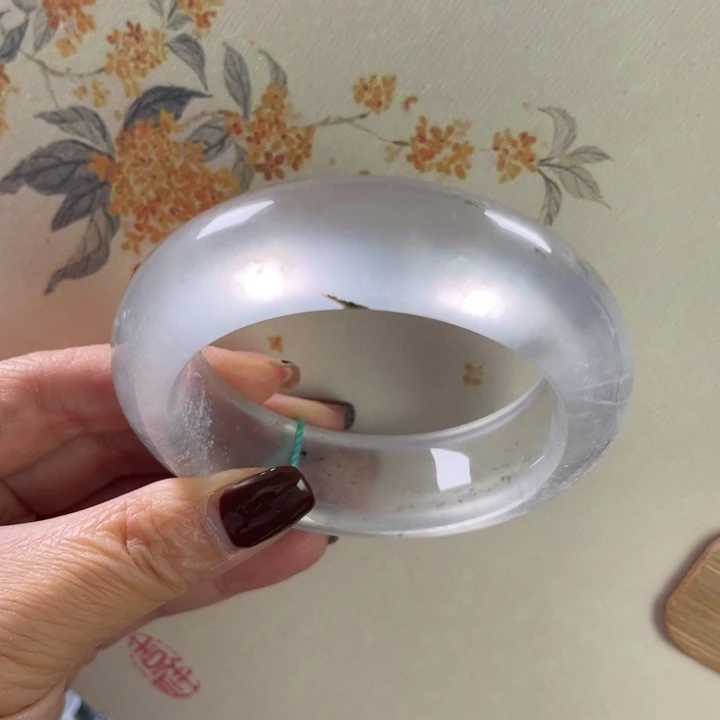 石英质玉未镶嵌手镯55-56