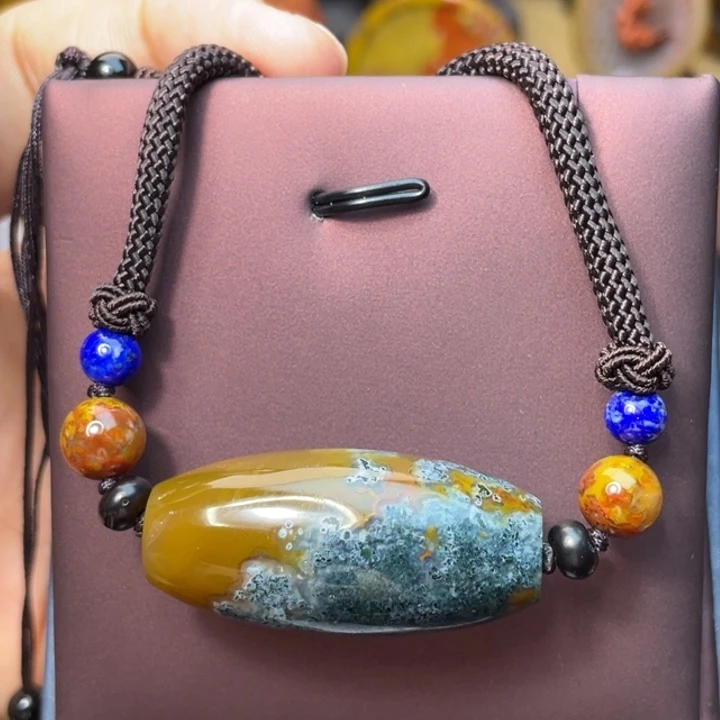 玛瑙/玉髓未镶嵌吊坠(不含链)品质天然红油水草599