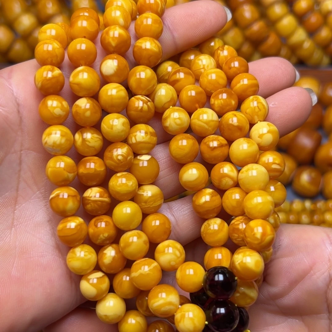 蜜蜡未镶嵌吊坠(不含链)