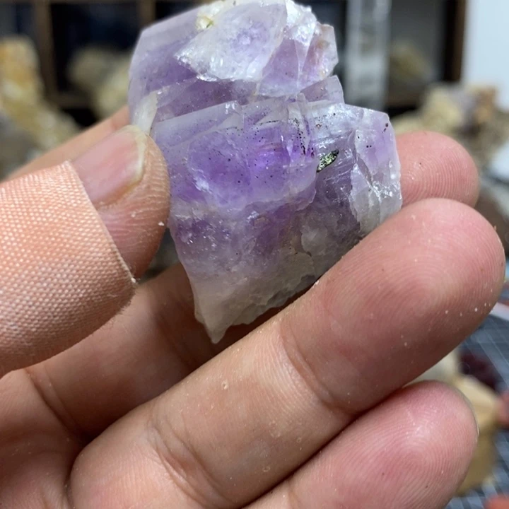 水晶水晶柱未镶嵌