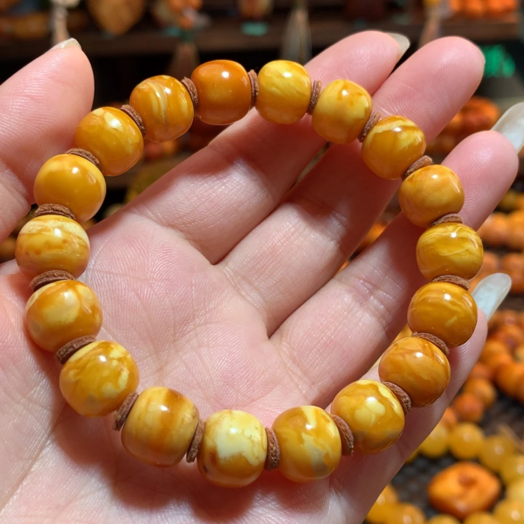 【闪购商品】手串蜜蜡未镶嵌蜜蜡手串