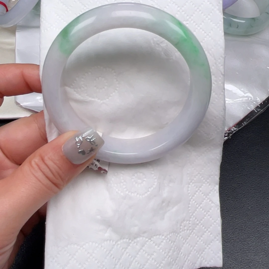 翡翠未镶嵌手镯048