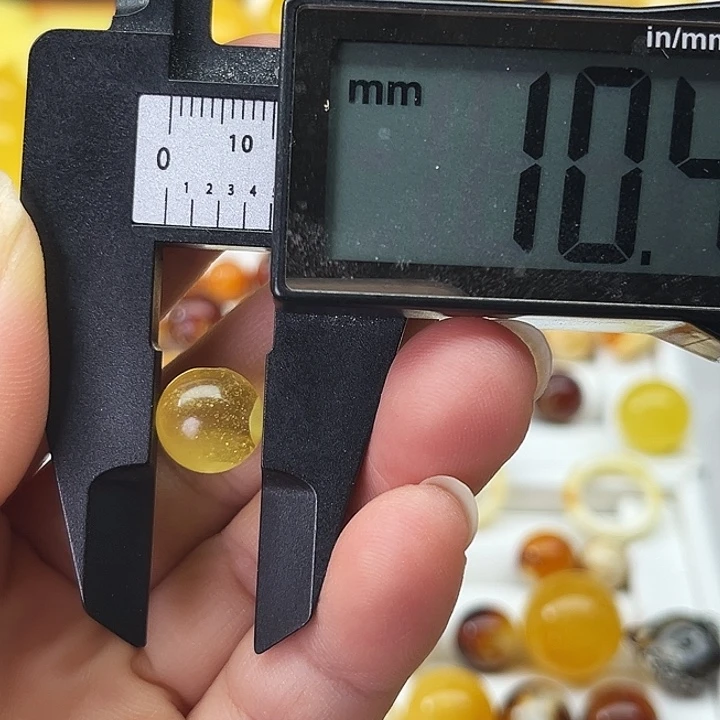 琥珀颈饰未镶嵌金沙13