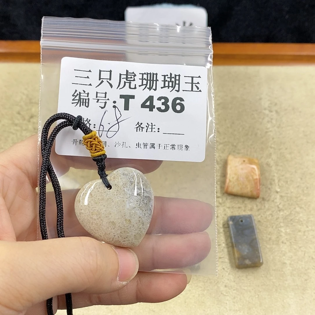 硅化珊瑚（珊瑚玉）1未镶嵌我**空