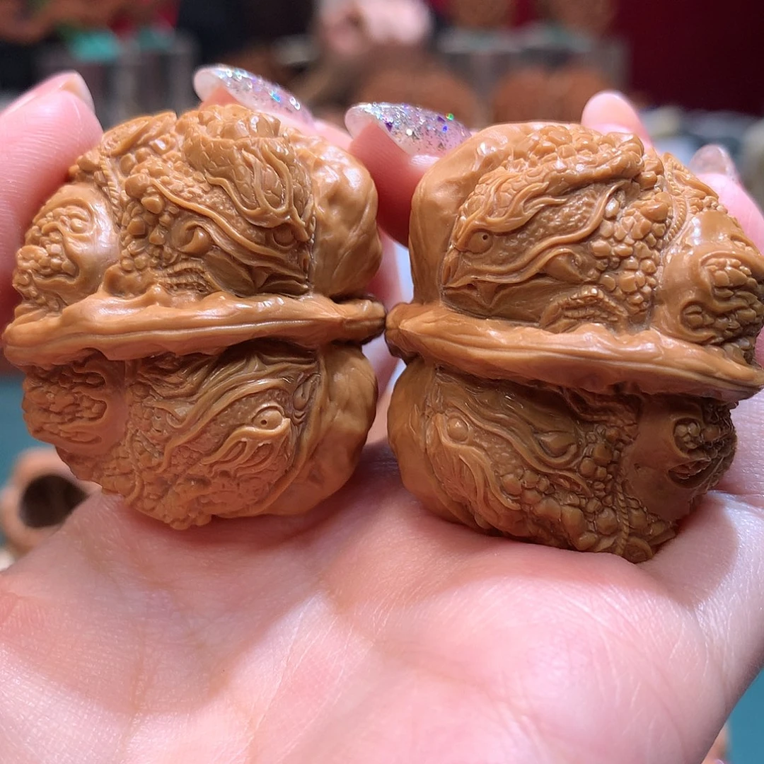 把件文玩核桃/蜕变龙蟾