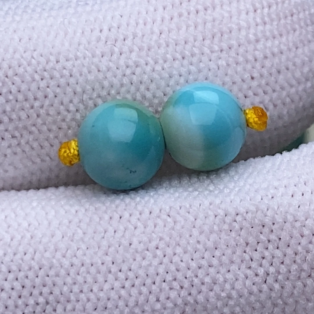 绿松石未镶嵌绿松石7.5mm