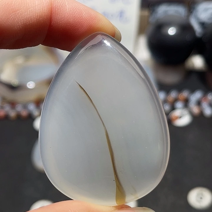 玛瑙/玉髓未镶嵌吊坠(不含链)